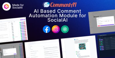 CommentAI - AI Based Comment Automation Module For SocialAI