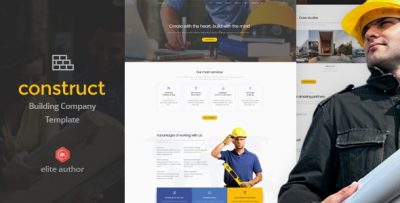 Construct - Construction & Building Joomla Template
