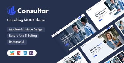 Consultar - Consulting Business MODX Theme