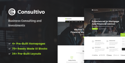 Consultivo - Business and Investments Drupal Theme