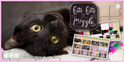 Cute Cats Puzzle | HTML5 Construct Game