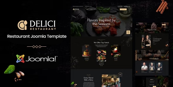 DELICI - Restaurant Joomla 5 Template DELICI - Restaurant Joomla 5 Template