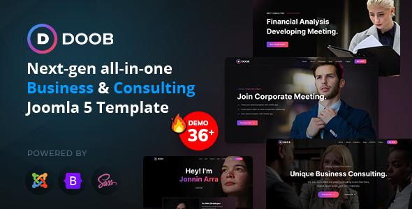 Doob - Joomla 5 Business & Consulting Template Doob - Joomla 5 Business & Consulting Template