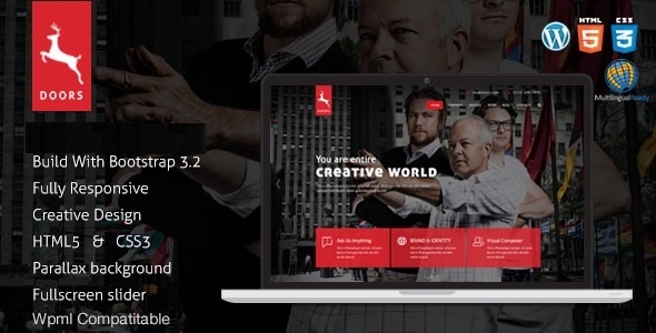 Doors - Parallax Responsive One Page Joomla Template Doors - Parallax Responsive One Page Joomla Template