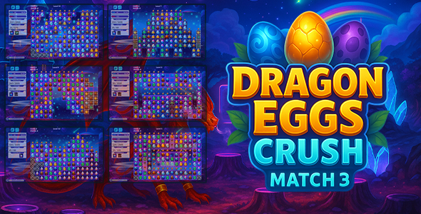 Dragon Eggs Crush - Match 3 Dragon Eggs Crush - Match 3