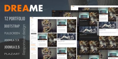 Dreame - Responsive Joomla Template