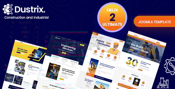 Dustrix - Construction & Industry Joomla 5 Template Dustrix - Construction & Industry Joomla 5 Template