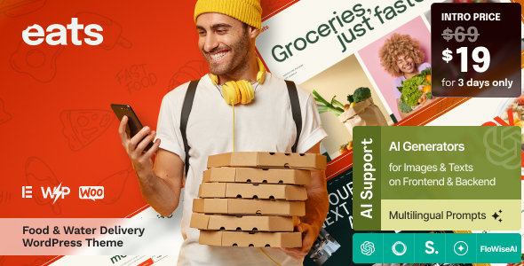 Eats - Water & Food Delivery WordPress Theme Eats - Water & Food Delivery WordPress Theme