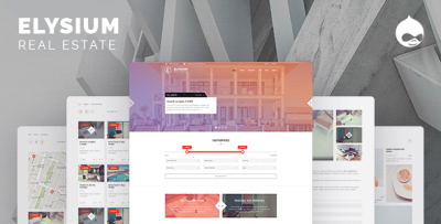 Elysium — Real Estate Drupal Theme