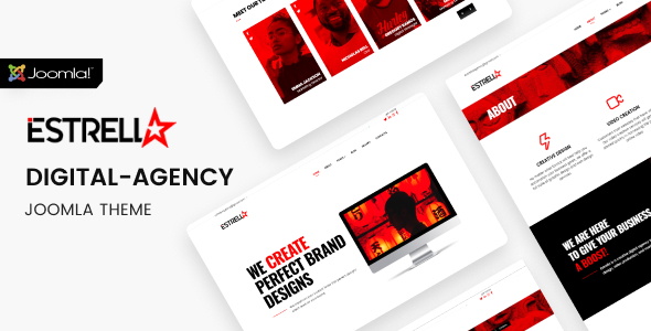 Estrella - Creative Agency Joomla Theme Estrella - Creative Agency Joomla Theme