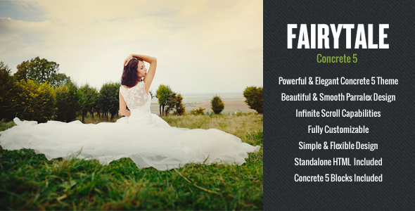 FAIRYTALE - Fullscreen Concrete 5 Theme FAIRYTALE - Fullscreen Concrete 5 Theme