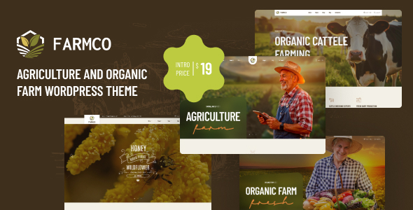 Farmco - Agriculture & Organic Farm WordPress Theme Farmco - Agriculture & Organic Farm WordPress Theme
