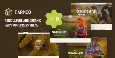 Farmco – Agriculture & Organic Farm WordPress Theme