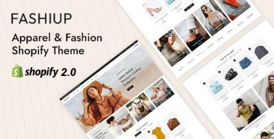 Fashiup - Fashion Store Shopify 2.0 Responsive Theme