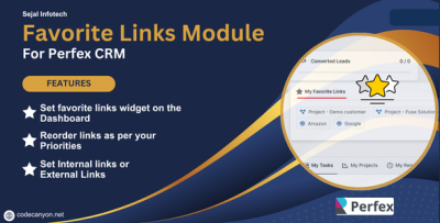Favorite Links Module For Perfex CRM