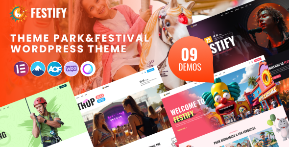 Festify - Theme Park & Festival WordPress Theme Festify - Theme Park & Festival WordPress Theme