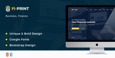 Fi-Print - Business And Accountant Corporate Drupal Theme