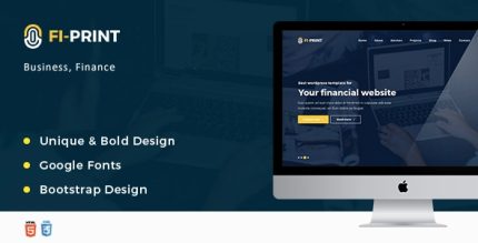 Fi-Print - Business And Accountant Corporate Drupal Theme
