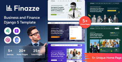 Finazze - Django Business and Finance Template