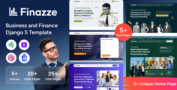 Finazze - Django Business and Finance Template Finazze - Django Business and Finance Template