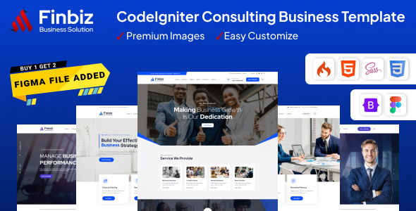 Finbiz - CodeIgniter - Consulting Business Template Finbiz - CodeIgniter - Consulting Business Template