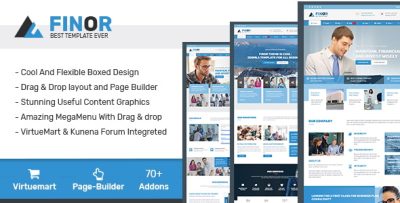 Finor - Multi-Purpose Joomla Template