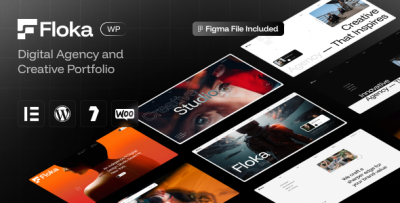 Floka - Digital Agency & Portfolio WordPress Theme