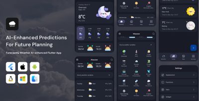 ForecastIQ Weather AI-enhanced Flutter App