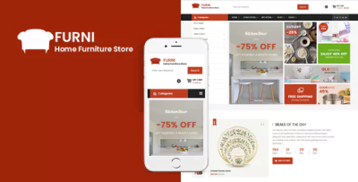Furni - Responsive Furniture VirtueMart 3 Template