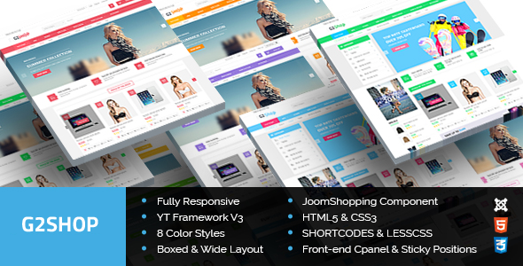 G2Shop - Responsive Ecommerce Joomla Template G2Shop - Responsive Ecommerce Joomla Template