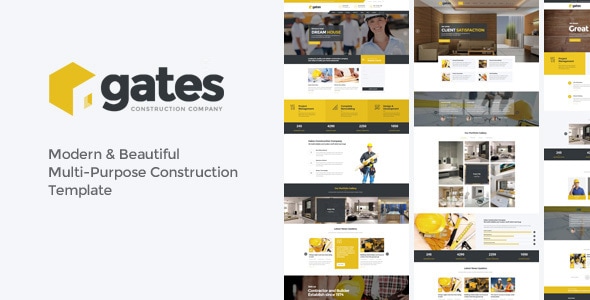 Gates - Multi-Purpose Construction Drupal Theme Gates - Multi-Purpose Construction Drupal Theme