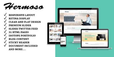 Hermoso - Multipurpose Responsive Joomla Template