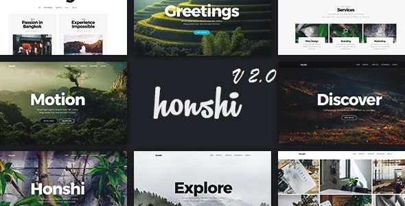 Honshi - One Page Multi Purpose Joomla! Template Honshi - One Page Multi Purpose Joomla! Template