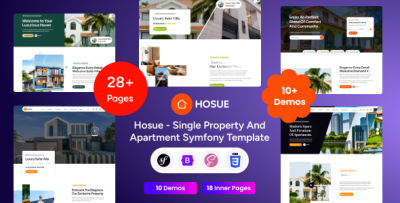 Hosue - Single Property & Apartment Symfony Template