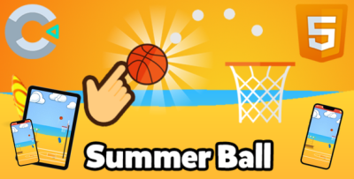HTML5 Summer Ball – Mobile & full document - Construct 3