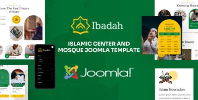 Ibadah - Joomla 5 Islamic Center & Mosque Template