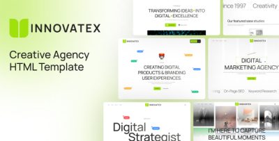 Innovatex - Digital Agency HTML Template