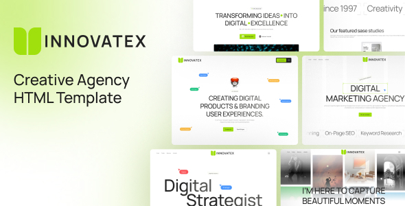 Innovatex - Digital Agency HTML Template Innovatex - Digital Agency HTML Template