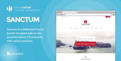 IT Sanctum - Gantry 5, Church & Nonprofit Joomla Template