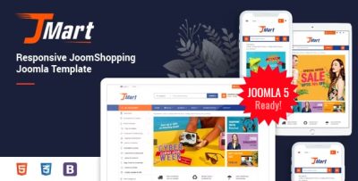 JMart - Multipurpose JoomShopping eCommerce Joomla Template