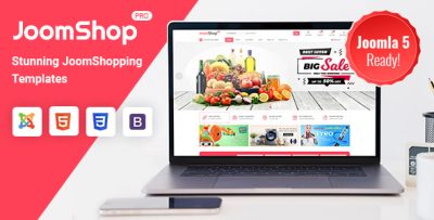 JoomShop - Responsive Joomla 5 JoomShopping Template