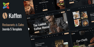Kaffen - Joomla 5 Restaurant Template | Coffee Shop