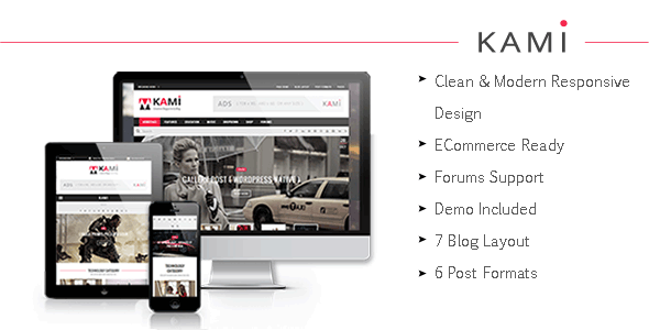KAMI - Creative Magazine and Blog Drupal 7.6 Theme KAMI - Creative Magazine and Blog Drupal 7.6 Theme