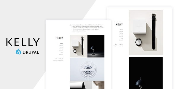 Kelly - Minimal Portfolio & Photography Drupal Theme Kelly - Minimal Portfolio & Photography Drupal Theme