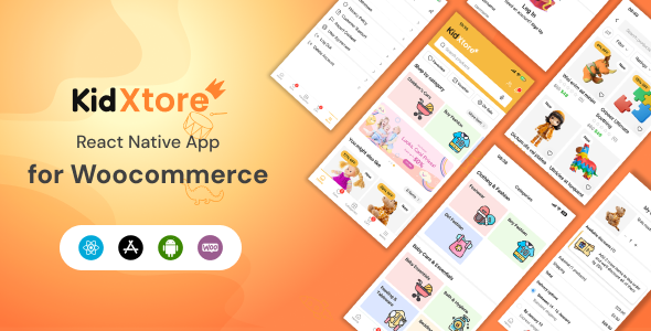KidXtore - React Native App for Woocommerce KidXtore - React Native App for Woocommerce