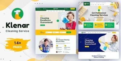 Klenar - Cleaning Services Joomla 5 Template