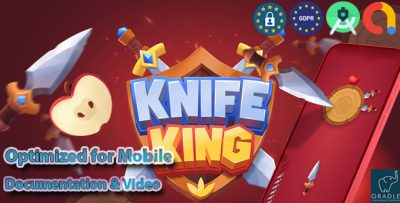 Knife King (Admob + GDPR + Android Studio)