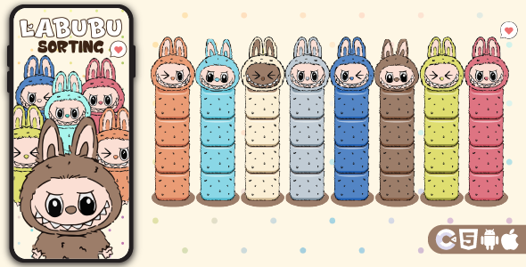 Labubu Sorting - HTML5 Game, Construct 3 Labubu Sorting - HTML5 Game, Construct 3