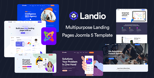Landio - Joomla 5 Multipurpose Landing Page Template Landio - Joomla 5 Multipurpose Landing Page Template