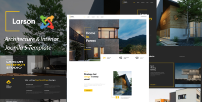 Larson - Joomla 5 Architecture & Interior Template